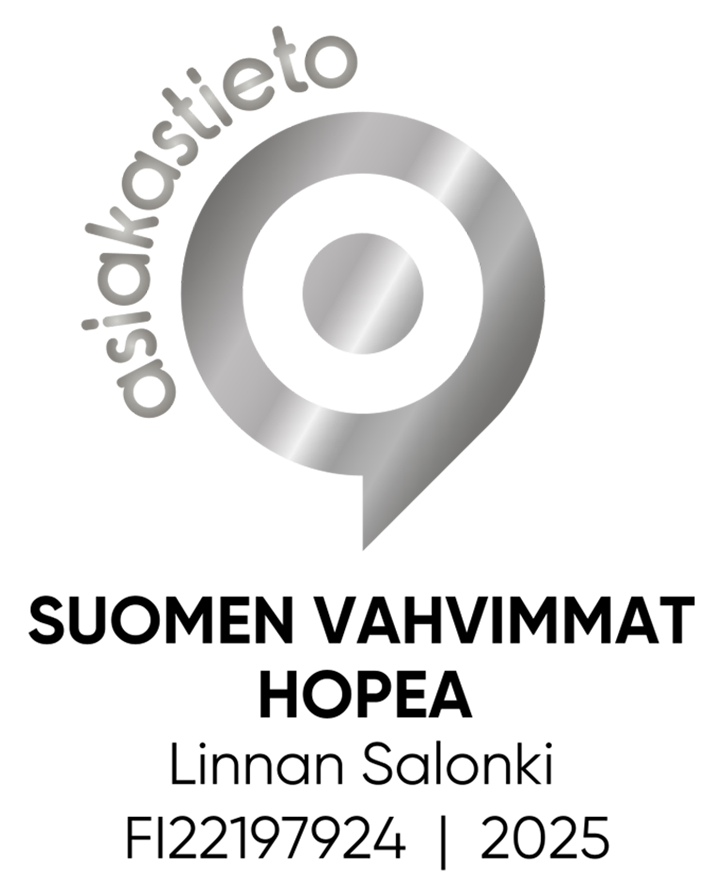 Linnan salonki - Asiakastieto-sertifikaatti 2025